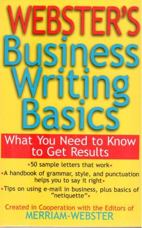 Webster\'s Business Writing Basics