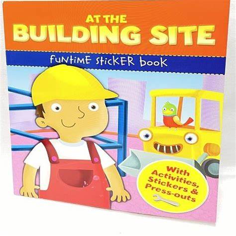 Building Site Sticker Book