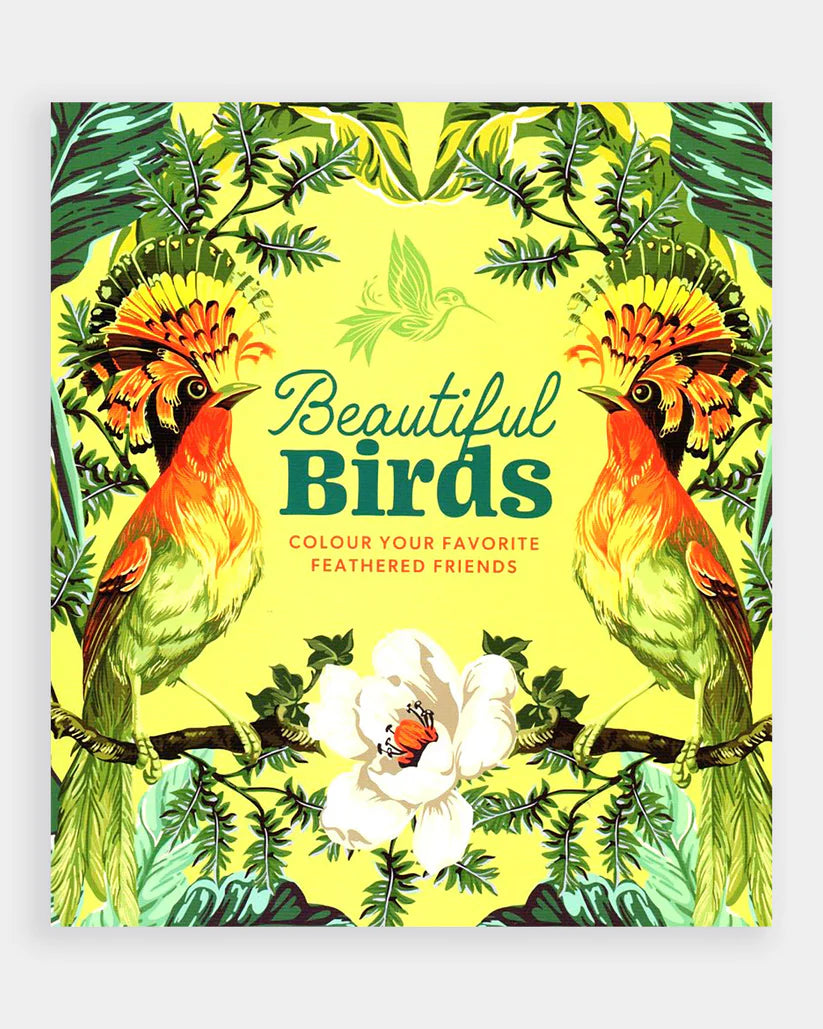 Quarto: Beautiful Birds Colouring Book