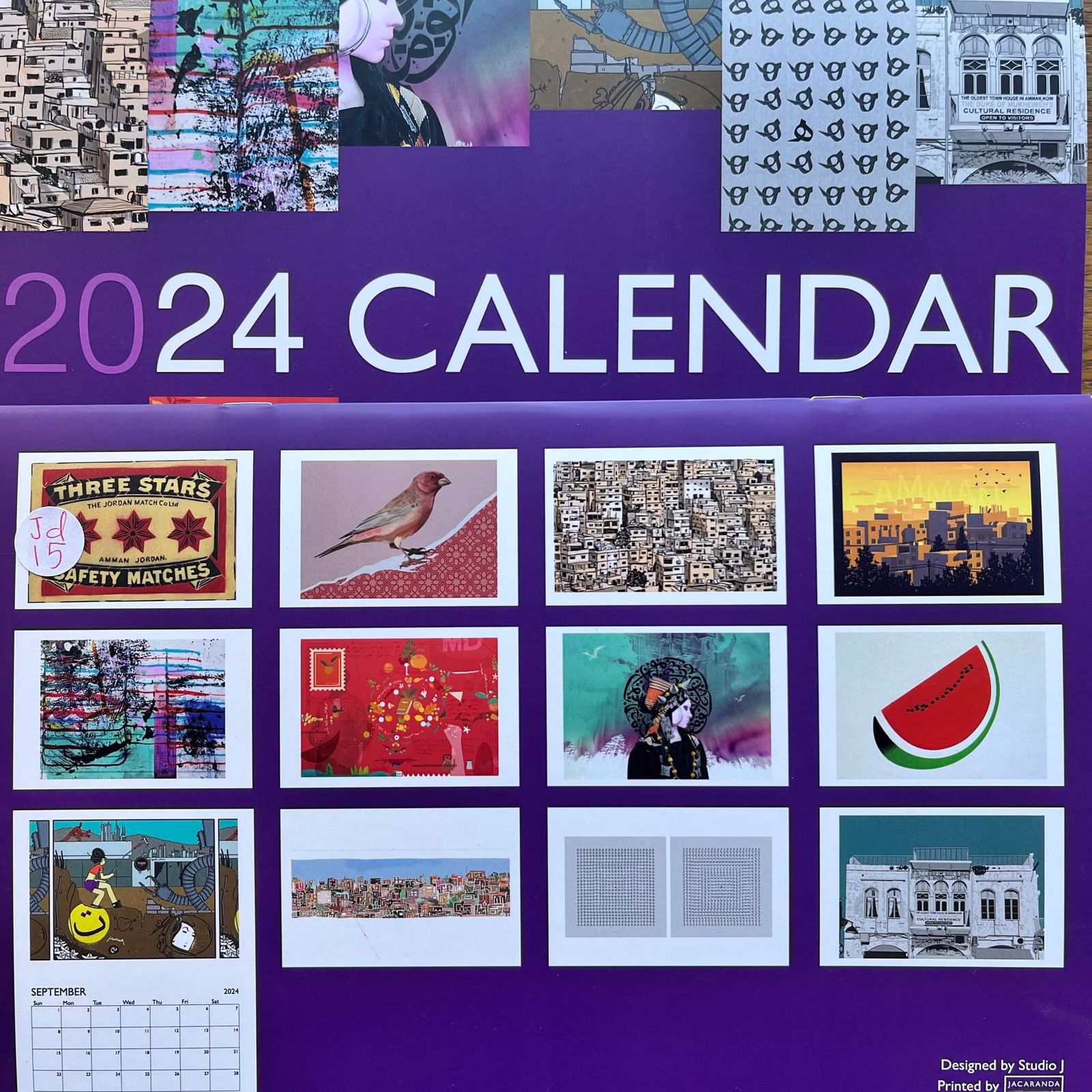 2024 calendar studio j 0024