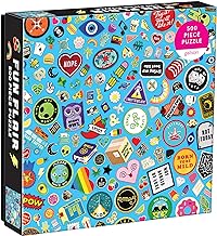 Galison Fun Flair Jigsaw Puzzle, 500 Pieces, Galison Fun Flair Jigsaw Puzzle, 500 Pieces,