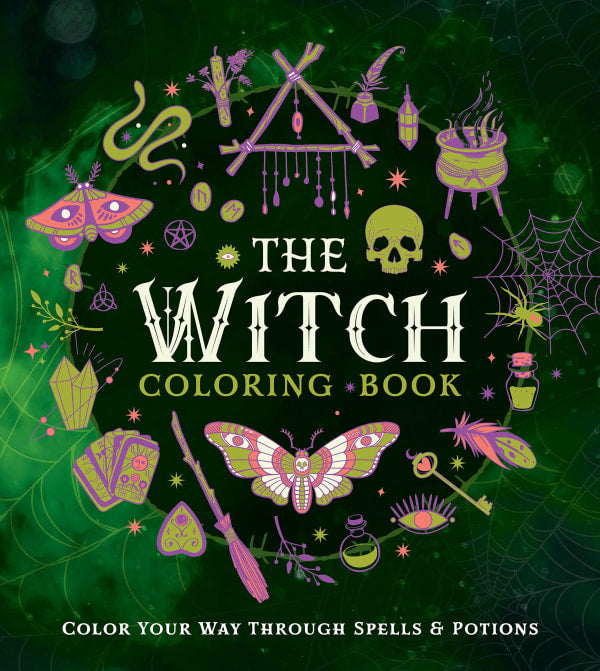 Witch Colouring Book