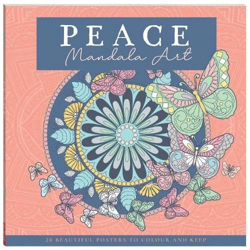 Mandala Art: Peace colouring