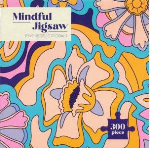 Mindful 300 Piece Jigsaw: Psychedelic Florals