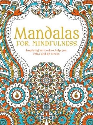 MANDALAS FOR MINDFULNESS SIX COLOURED PENCILS