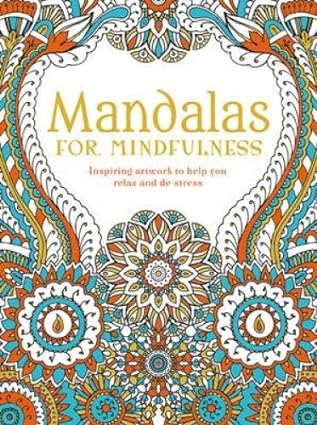 MANDALAS FOR MINDFULNESS SIX COLOURED PENCILS