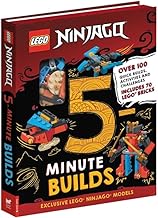 Buster Books LEGO NINJAGO Five-Minute Builds (with 70 LEGO bricks).