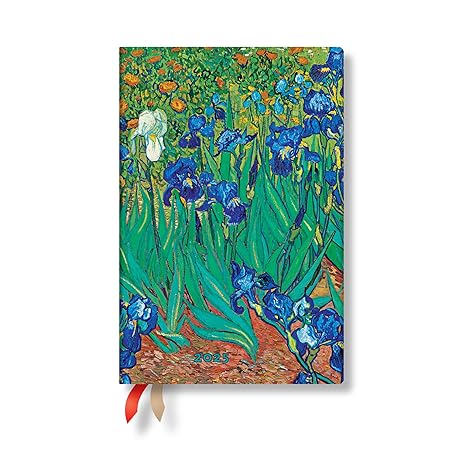 2025 Weekly Planner | Van Gogh Irises | Van Gogh Irises | 12-Month | Mini |