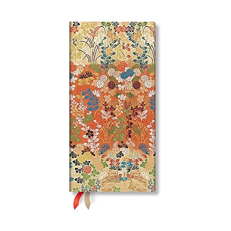 2025 Weekly Planner | Kara-ori | Japanese Kimono | 12-Month | Slim |