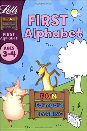 Letts Fun Farmyard Learning First Alphabet  Ages 3-4