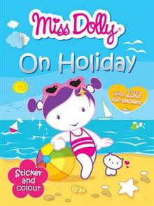 Miss Dolly On Holiday: Colour, Stickers
