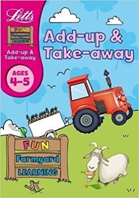 Letts Fun Farmyard Learning Add-up & Take-away Ages 4-5