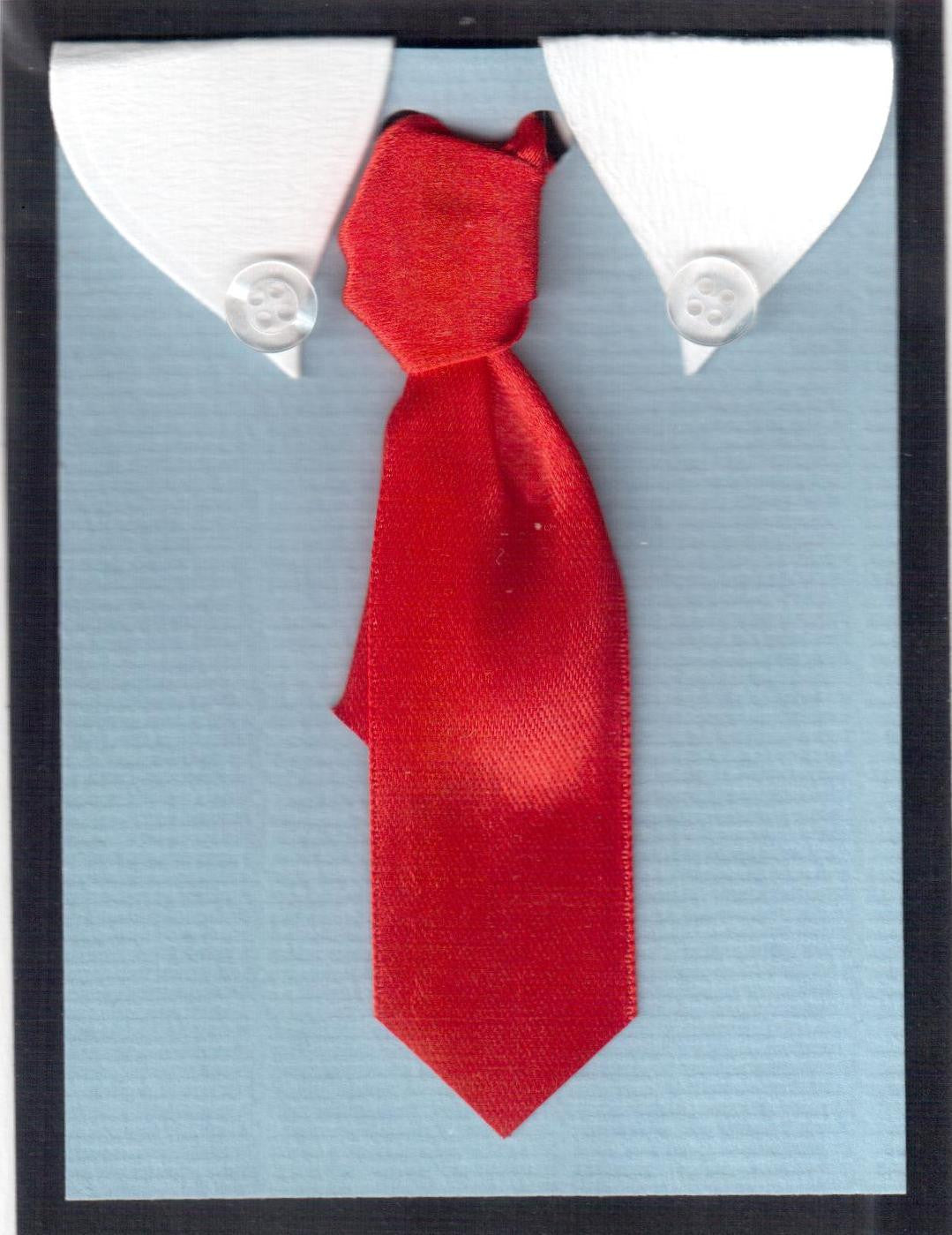 Fathers Day Tie Card