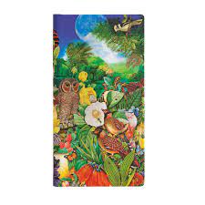 Moon Garden Slim Lined Journal