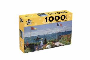 Old Masters 1000 Piece Puzzle: Monet – Garden At Saint-Adresse