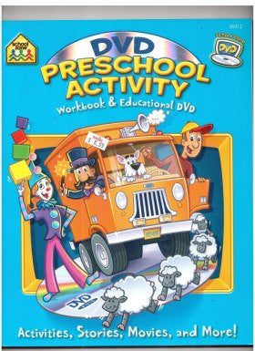 School Zone Preschool DVD Activity