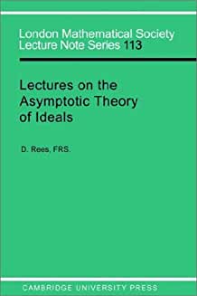 LMS: 113 Asymptotic Theory, Ideals (London Mathematical Society Lecture Note Series)