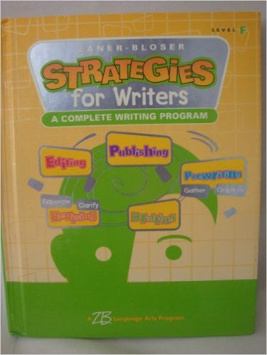 Strategies for Writers: Level F - Grade 6
