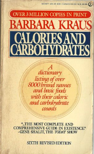 Calories and Carbohydrates