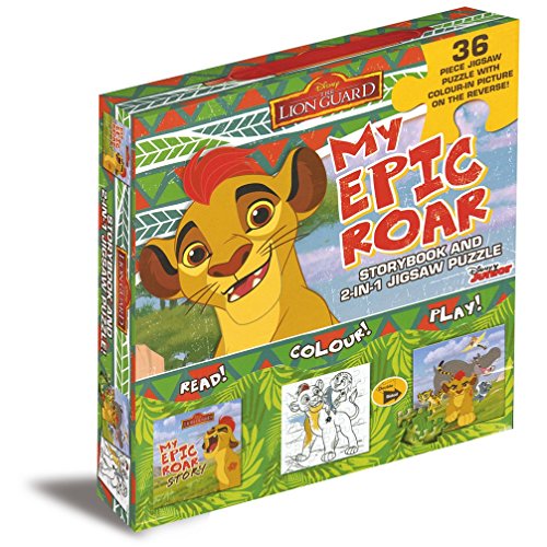 Disney Junior The Lion Guard My Epic Roar: Storybook and 2-in-1 Jigsaw Puzzle