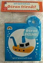 Splish Splash Bath Book: Ocean Friends