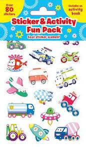 Sticker & Activity Fun Pack Sticker & Activity Fun Pack