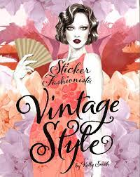 Sticker Fashionista: Vintage Style Sticker Fashionista: Vintage Style