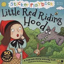 Sticker Playbook - Red Riding Hood